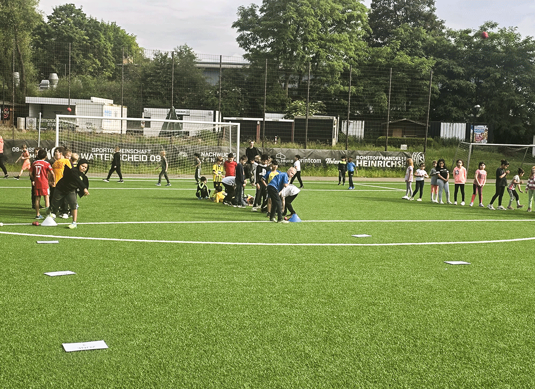 Aktion an der Grundschule Leithe