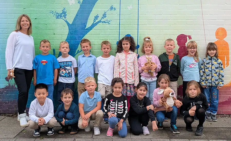 Die Klasse 1a im Schuljahr 2025/26