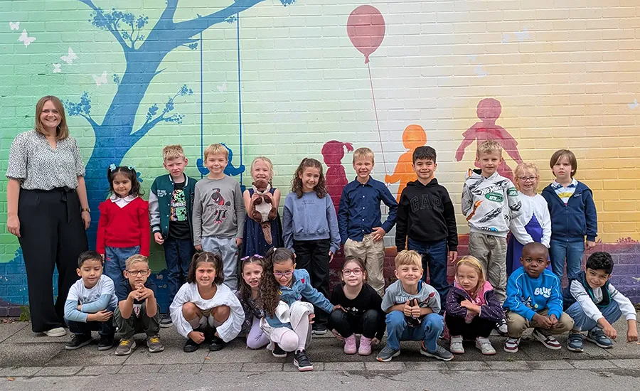 Die Klasse 1c im Schuljahr 2025/26