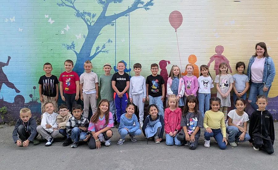 Die Klasse 2d im Schuljahr 2025/26