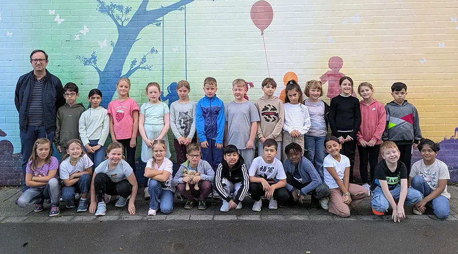 Die Klasse 3b im Schuljahr 2025/26