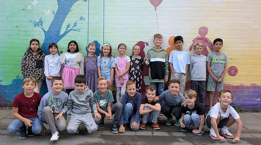 Die Klasse 3d im Schuljahr 2025/26