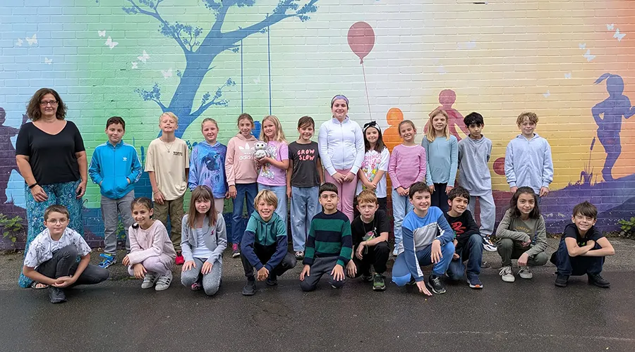 Die Klasse 4a im Schuljahr 2025/26