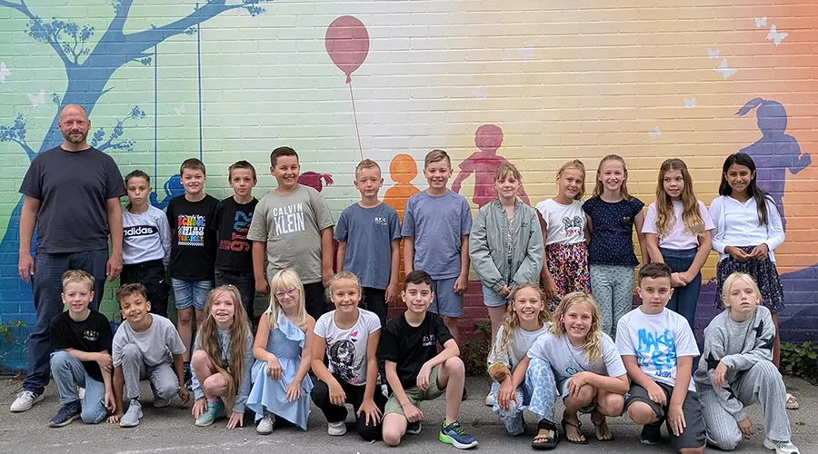 Die Klasse 4c im Schuljahr 2025/26