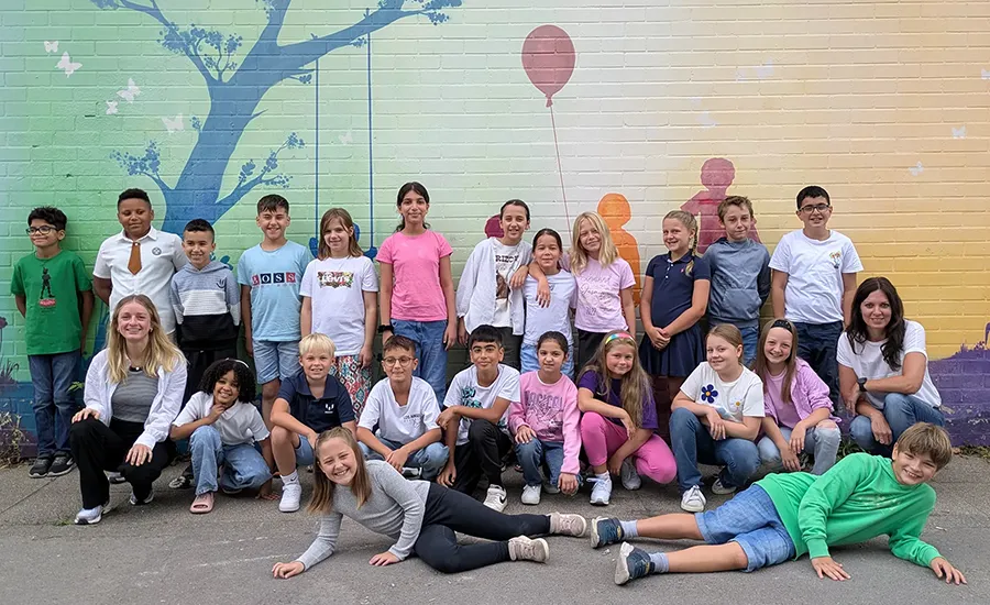 Die Klasse 4d im Schuljahr 2025/26