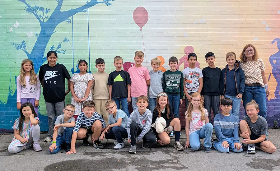 Die Klasse 4d im Schuljahr&nbsp;2026/27
